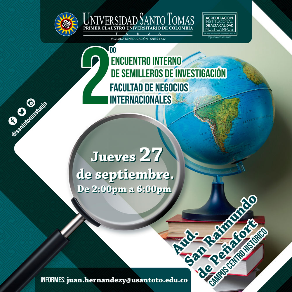 Encuentro semillero investigacion Negocios